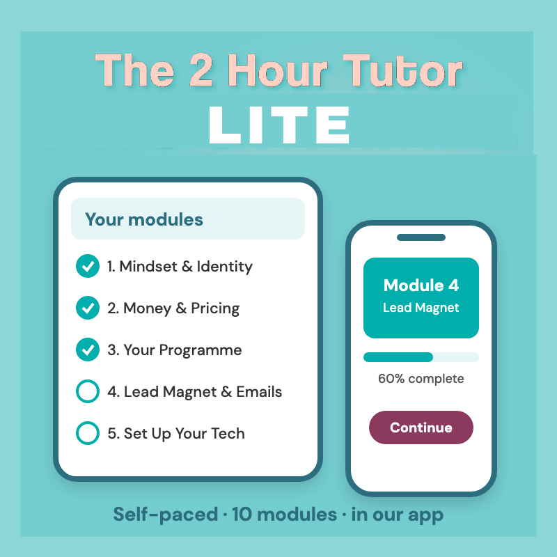The 2 Hour Tutor Lite