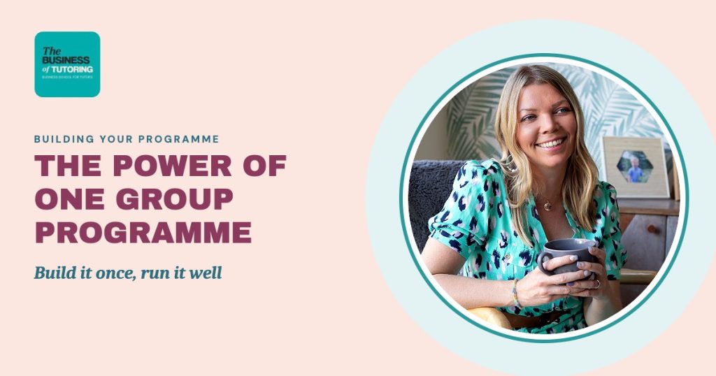 One group programme - The Power of One Group Programme You Love
